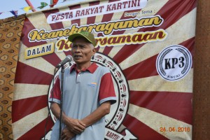 Sambutan Dukuh Kweni, H. Burhanudin