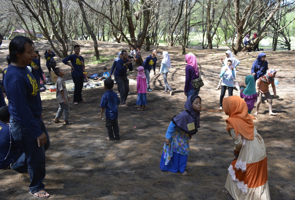 Outbond Di Hari Ulang Tahun TPA Nurul Hidayah