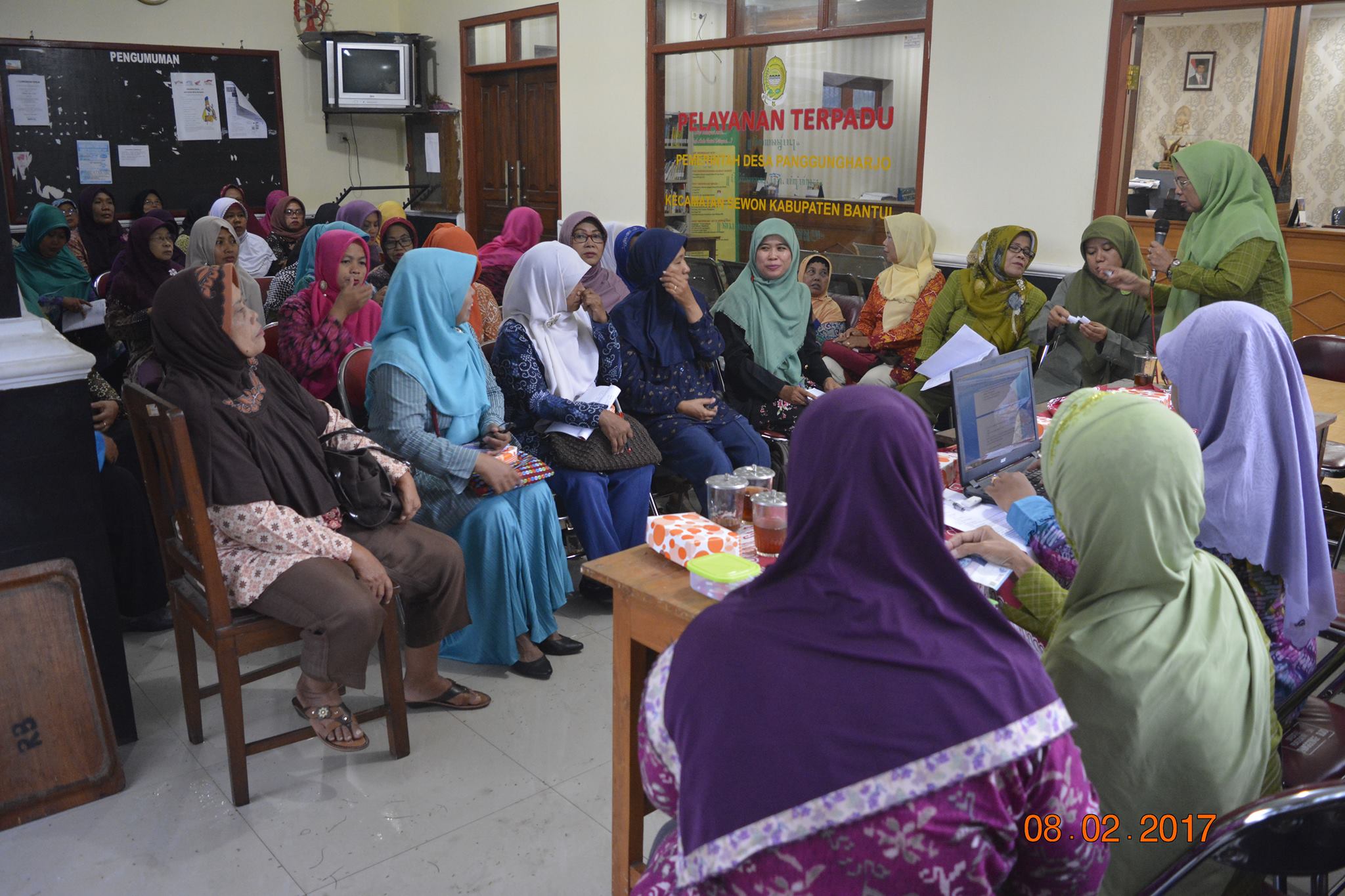 Sosialisasi ANC Terpadu Bersama PKK Desa Panggungharjo