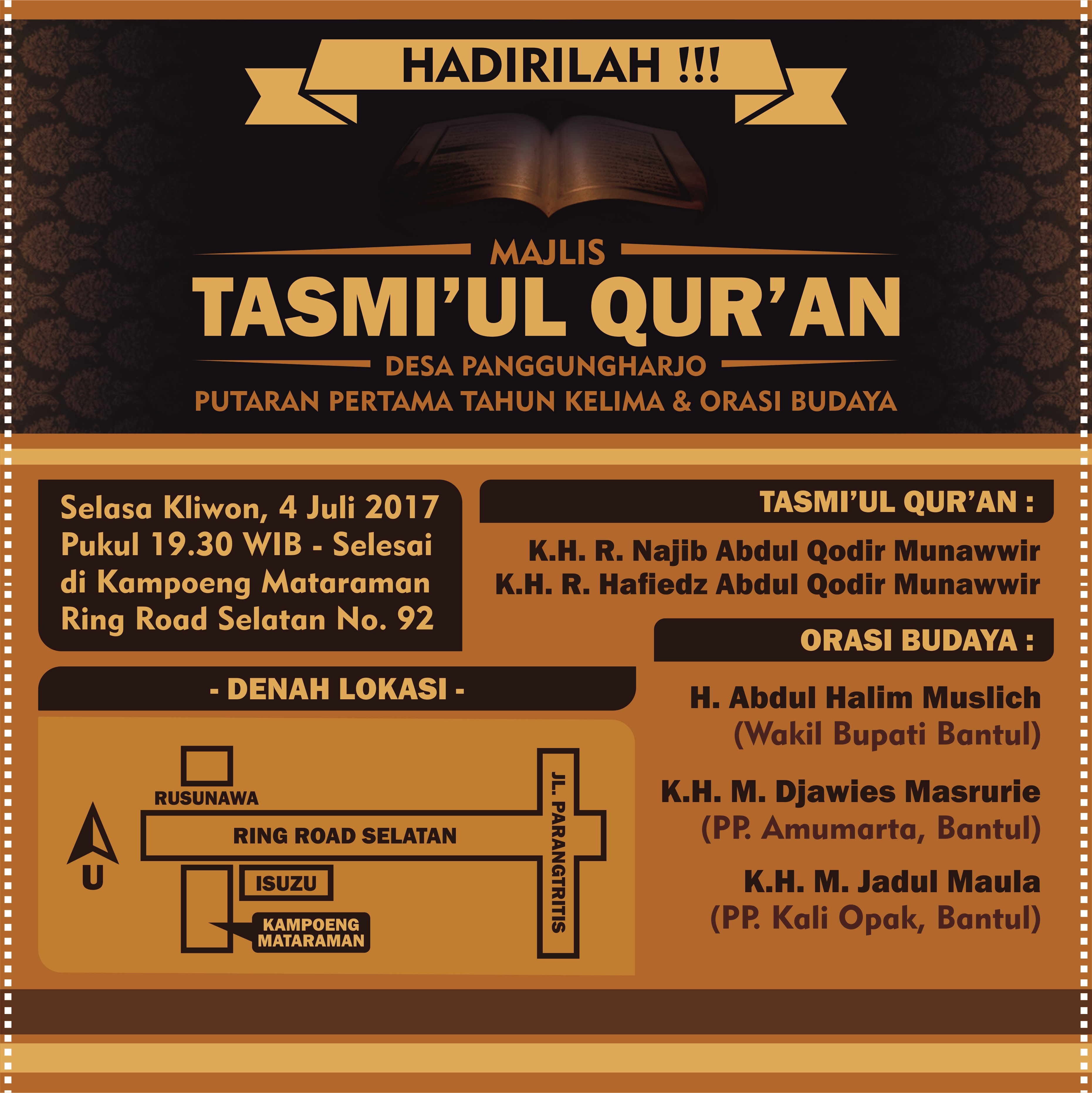 MAJLIS TASMI’UL QUR’AN DESA PANGGUNGHARJO