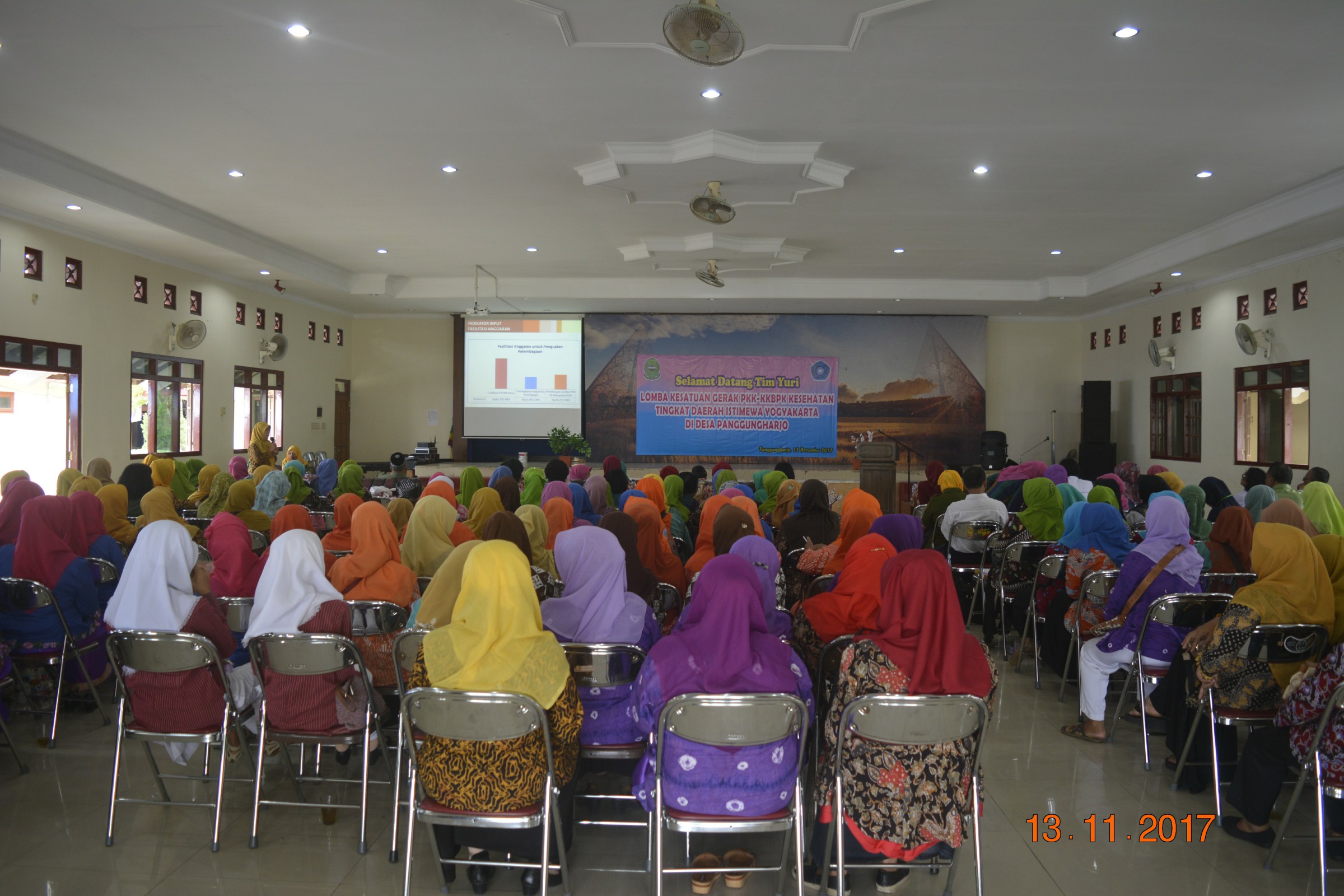 Tim Juri Lomba Gerak PKK KKBPK-Kes DIY Evaluasi PKK Desa Panggungharjo