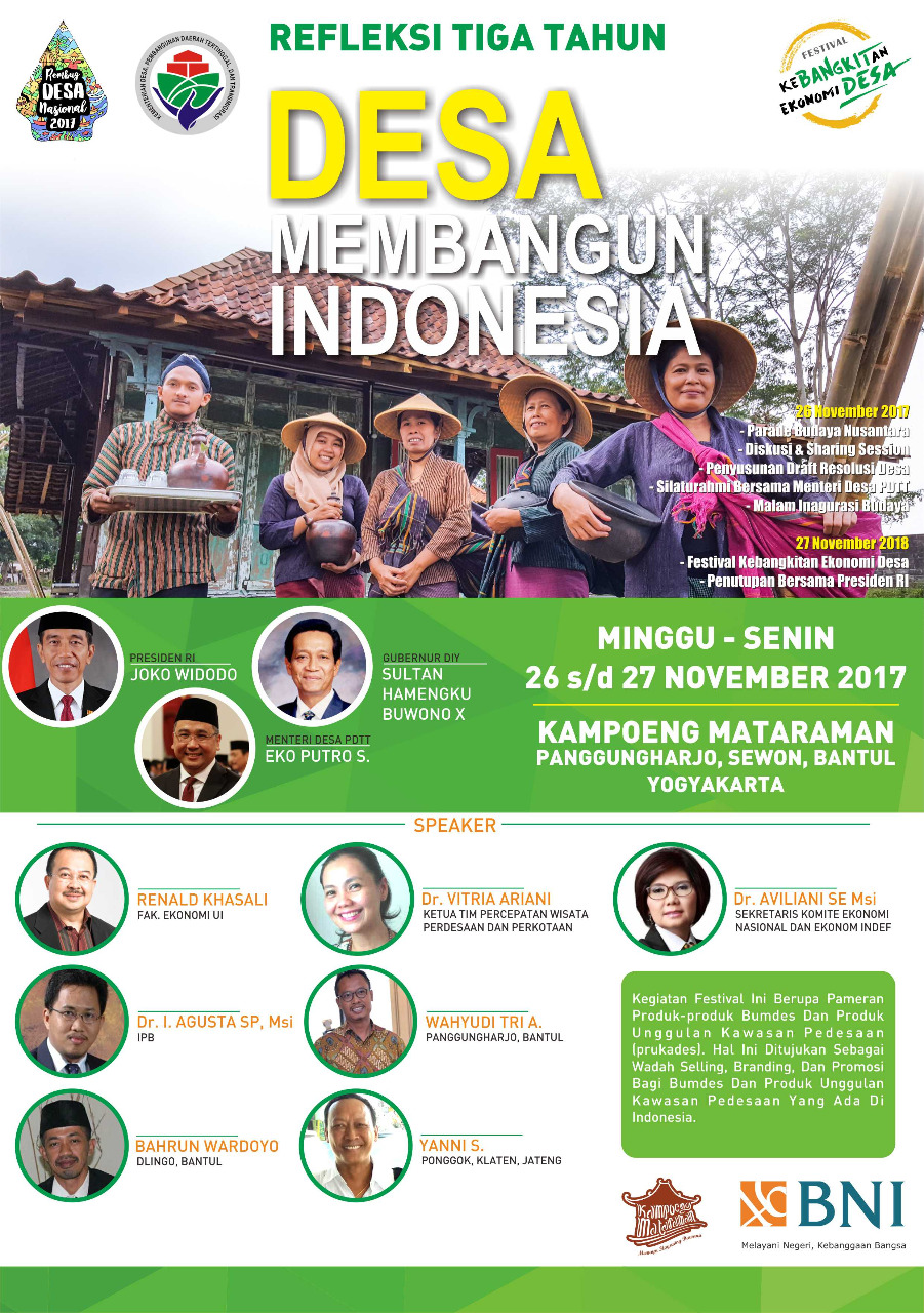 Refleksi 3 Tahun Desa Membangun Indonesia