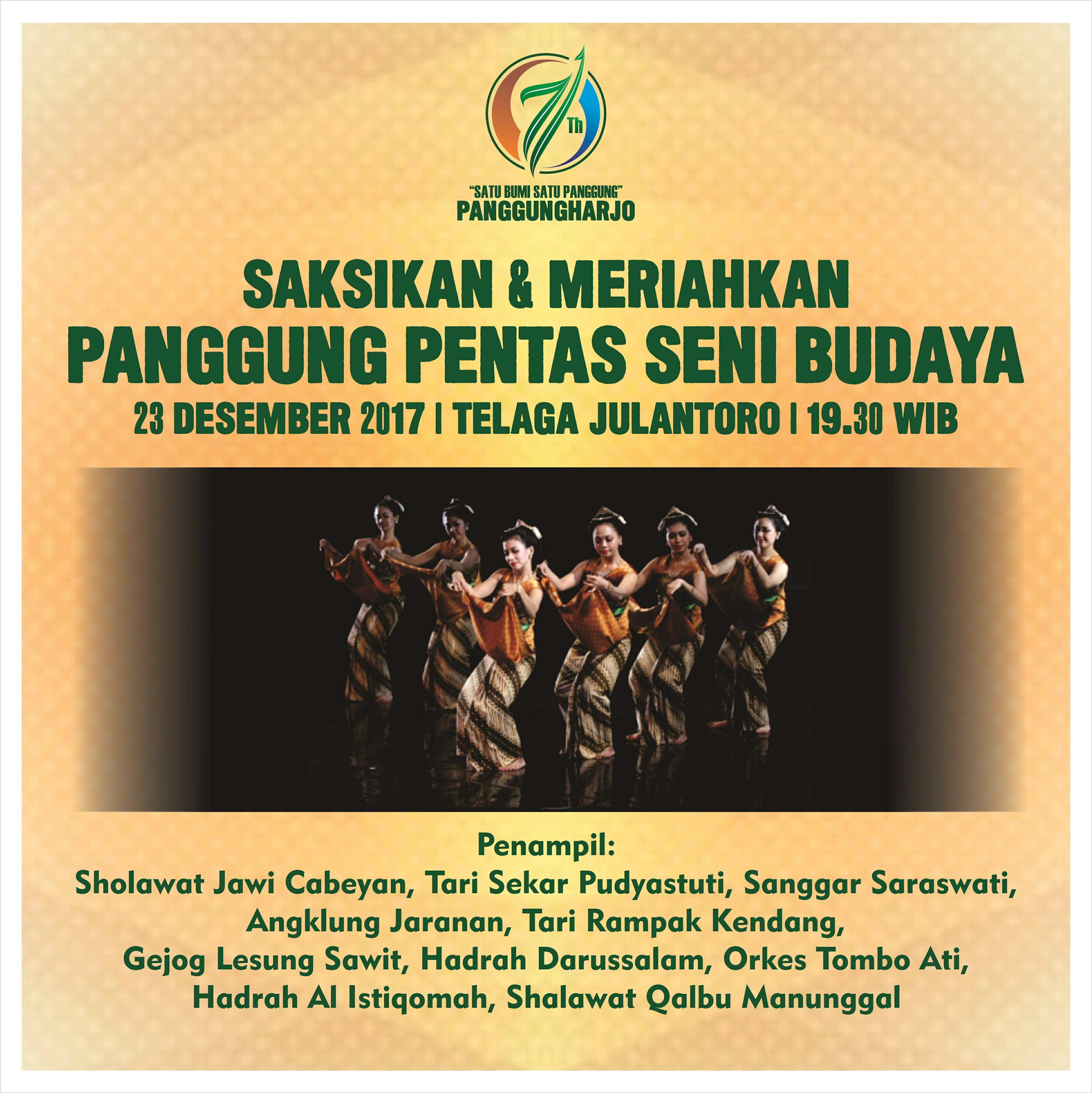 Hari Jadi Desa Panggungharjo Ke-71