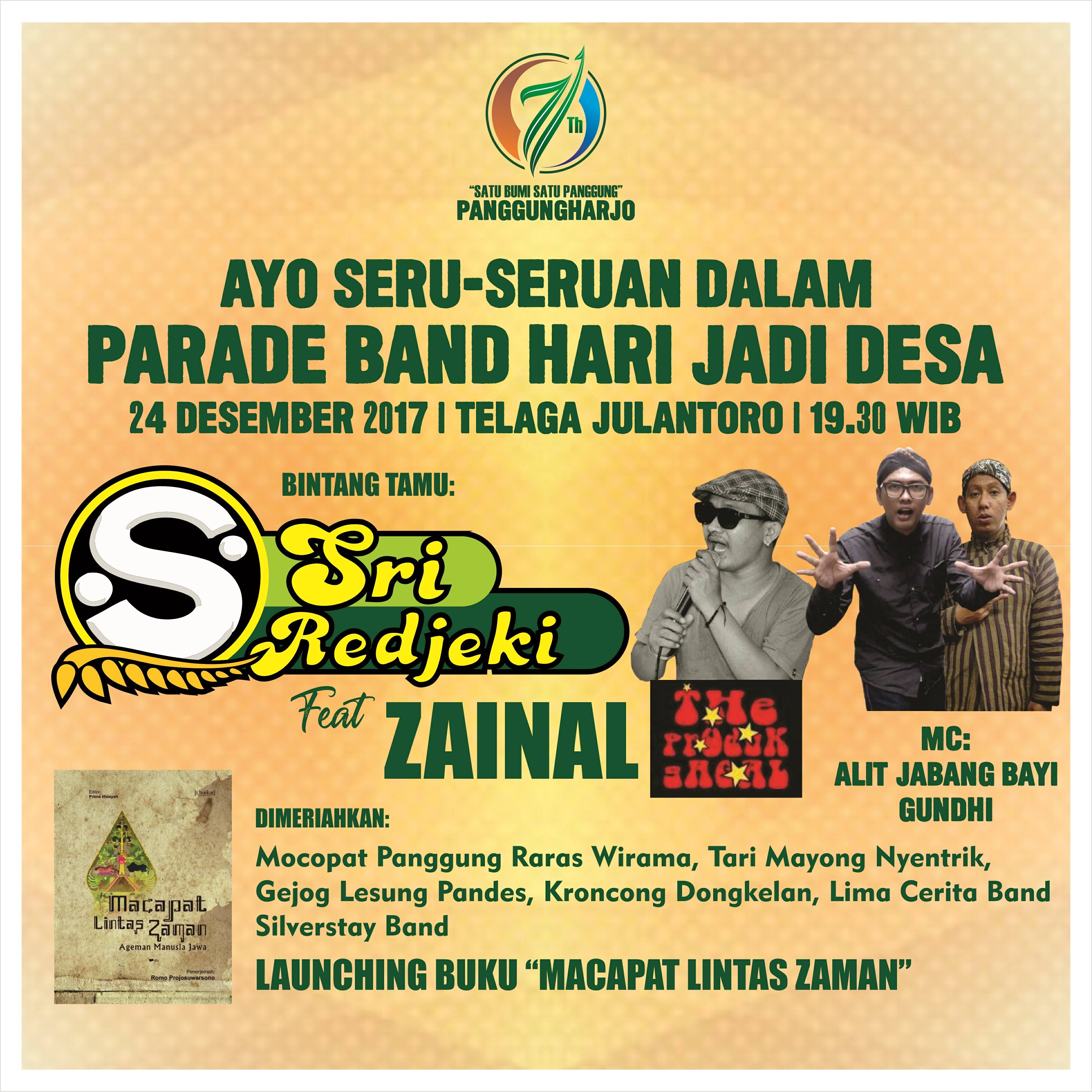 Hari Jadi Desa Panggungharjo Ke-71