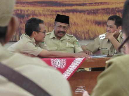 Panggungharjo Tularkan Tata Kelola Pemerintahan & Reformasi Birokrasi ke Srimulyo