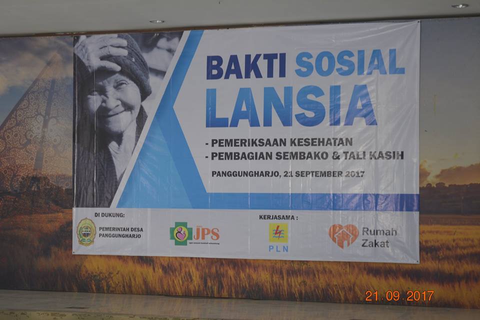 Hari Listrik Negara Ke-73, Bapel JPS Dan PT. PLN APP Salatiga Selenggarakan Baksos Lansia