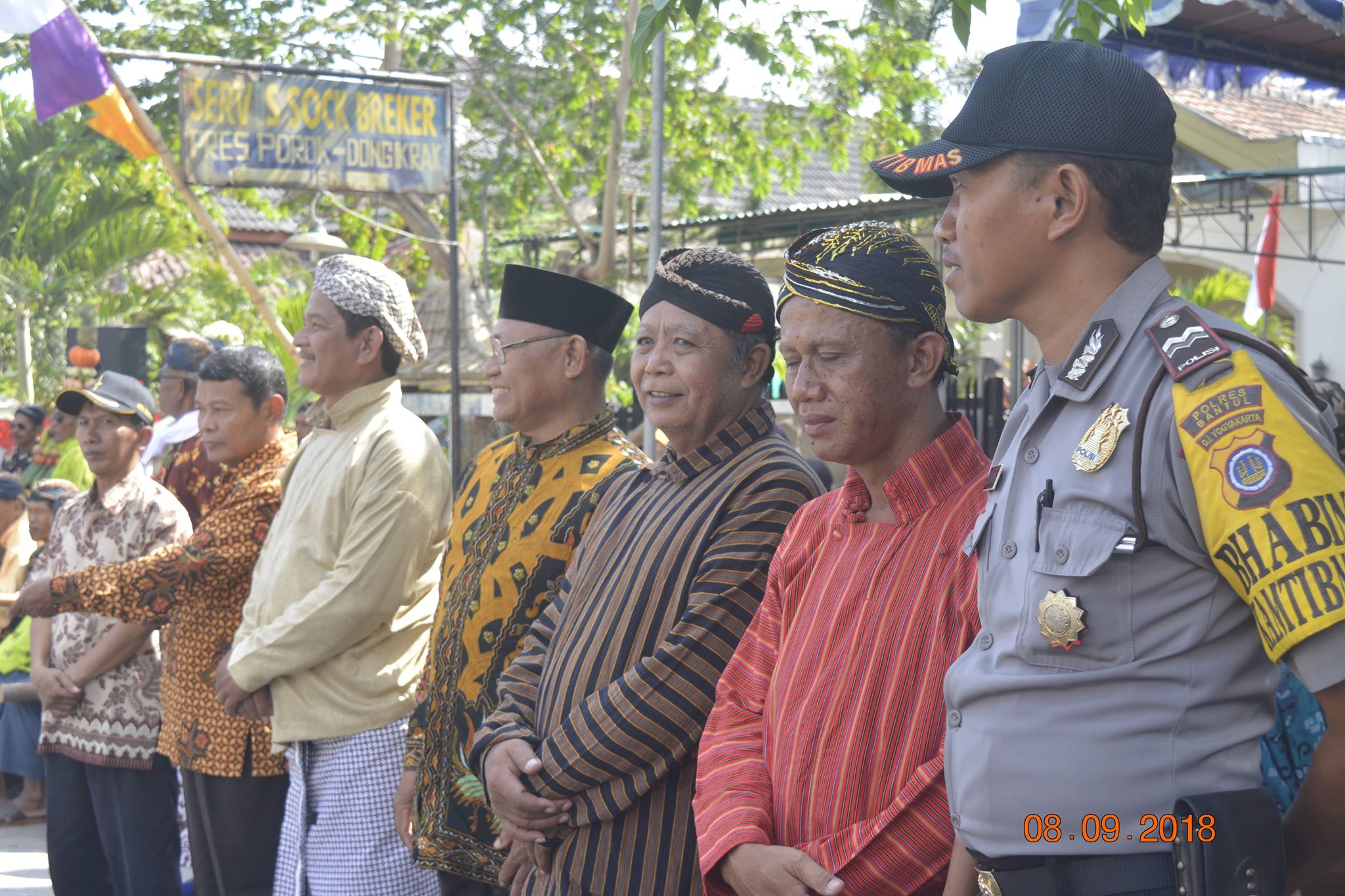 Pengamanan Dan Pengawalan Kirab Sedekah Bumi Warga Pelemsewu