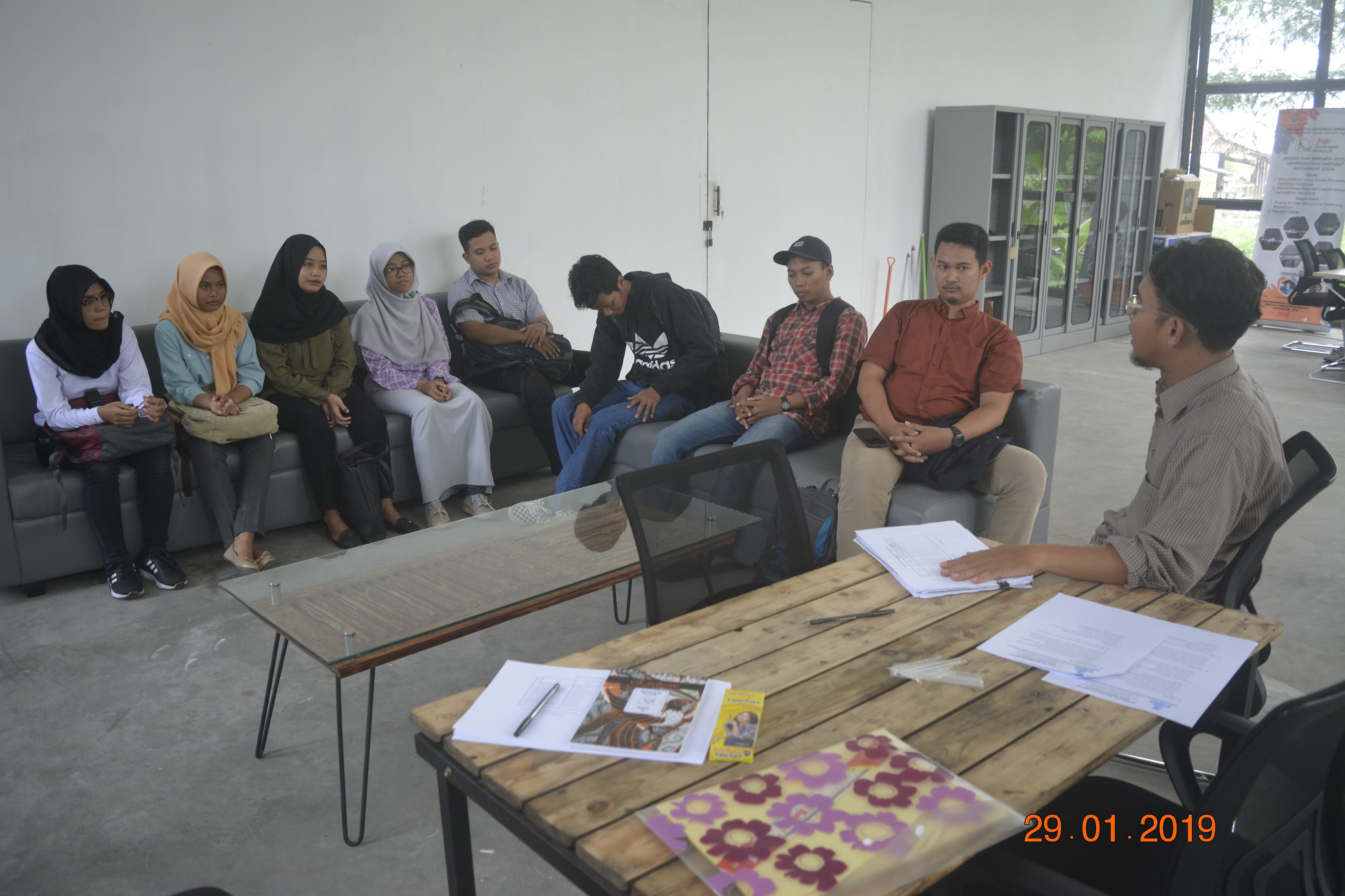Rekrutmen Petugas Admin Desa Panggungharjo