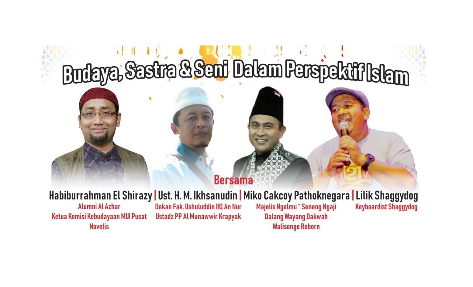 Ngaji Budaya, Sastra, dan Seni dalam Perspektif Islam