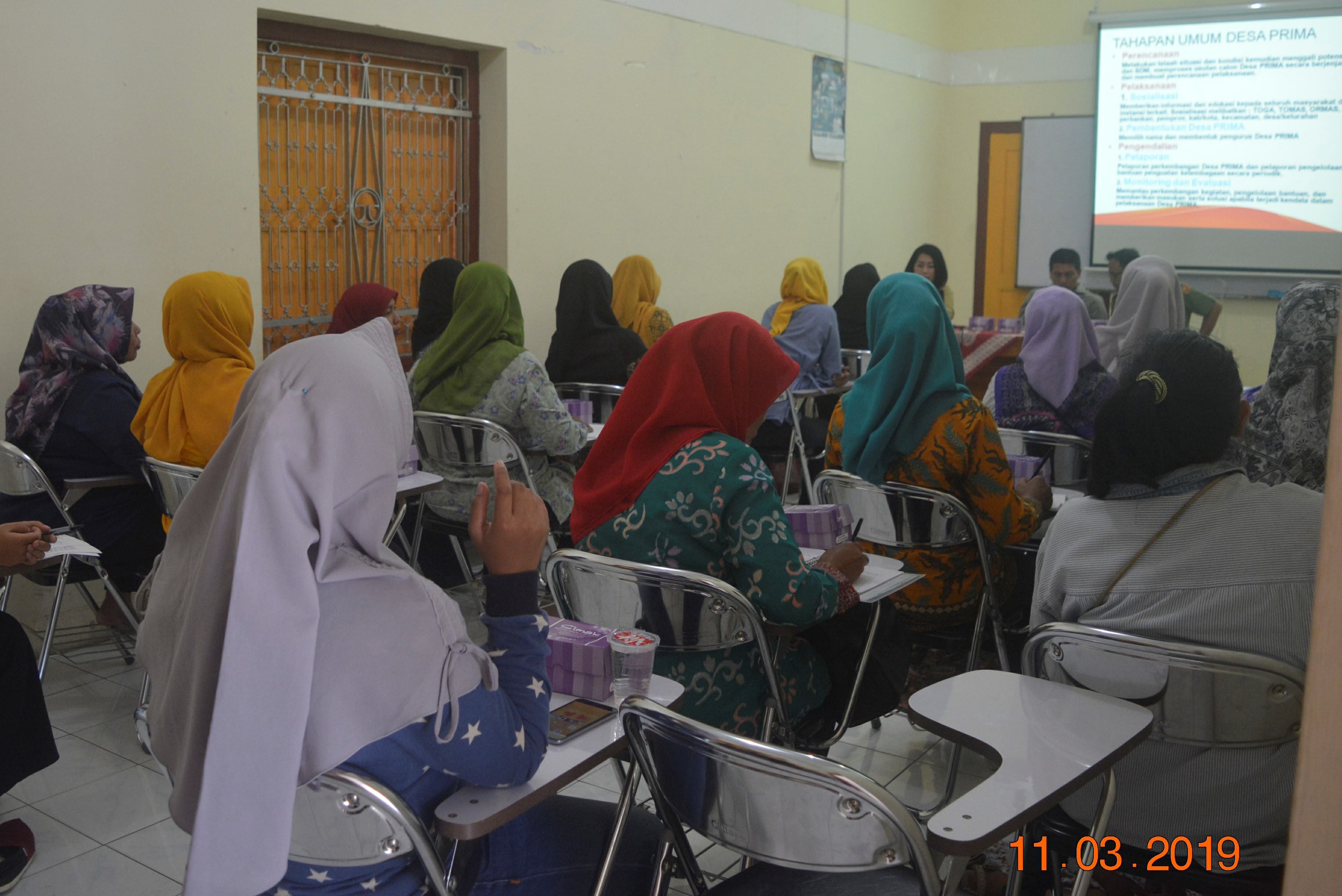Desa PRIMA Tunjukkan Potensi Perempuan