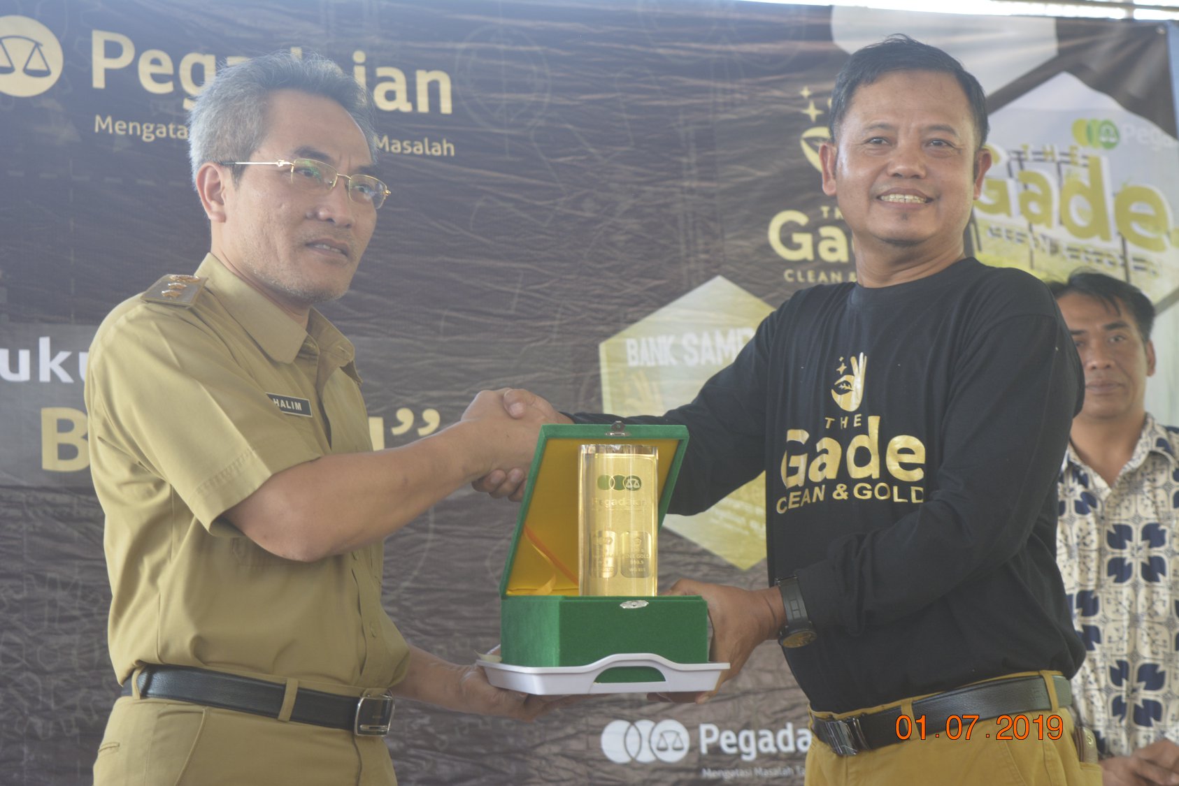 Wabup Bantul Launching Program Memilah Sampah, Menabung Emas