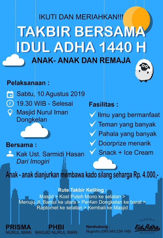 Takbir Bersama Idul Adha 1440 H