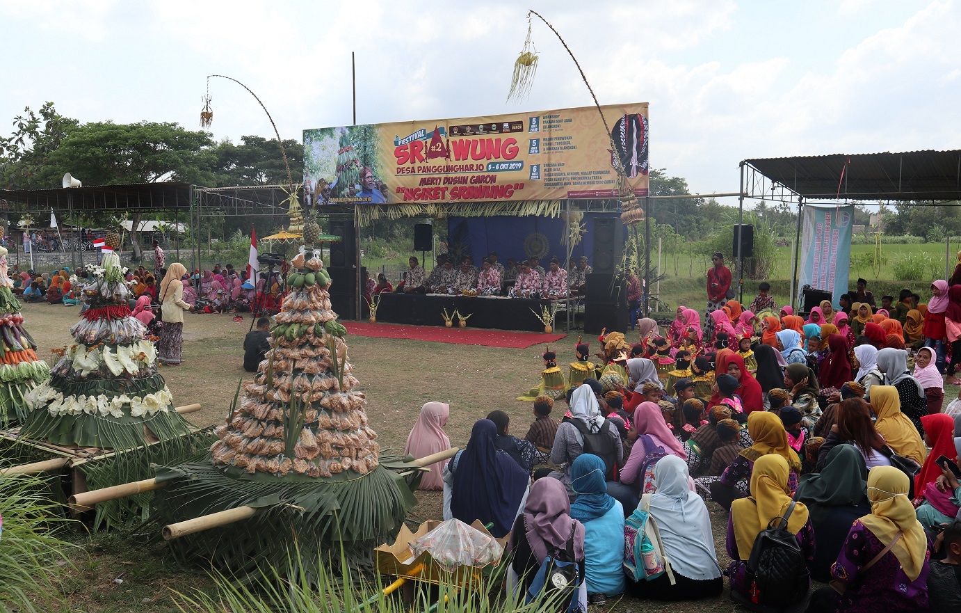Blangkon, Potensi Unggulan Garon Diangkat Tema Merti Dusun
