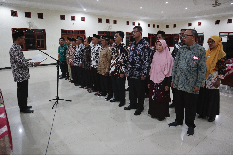 Membangun Panggungharjo Berdaulat dan Mandiri, Pemdes Panggungharjo Kukuhkan LPMD dan POKGIAT LPMD
