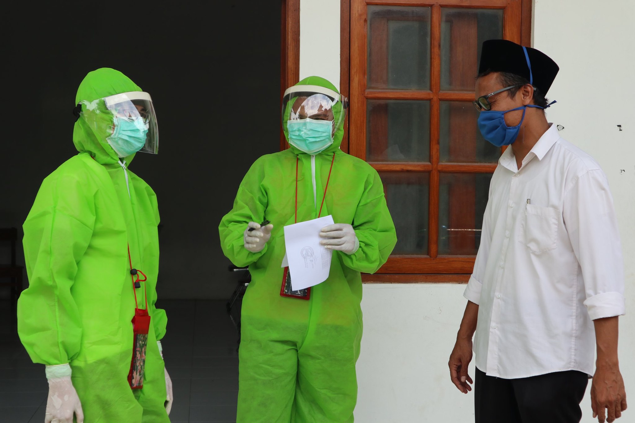 Covid-19 di Depan Mata, Pemdes Panggungharjo Lakukan Rapid Test Kepada Warga Pedukuhan Pelemsewu