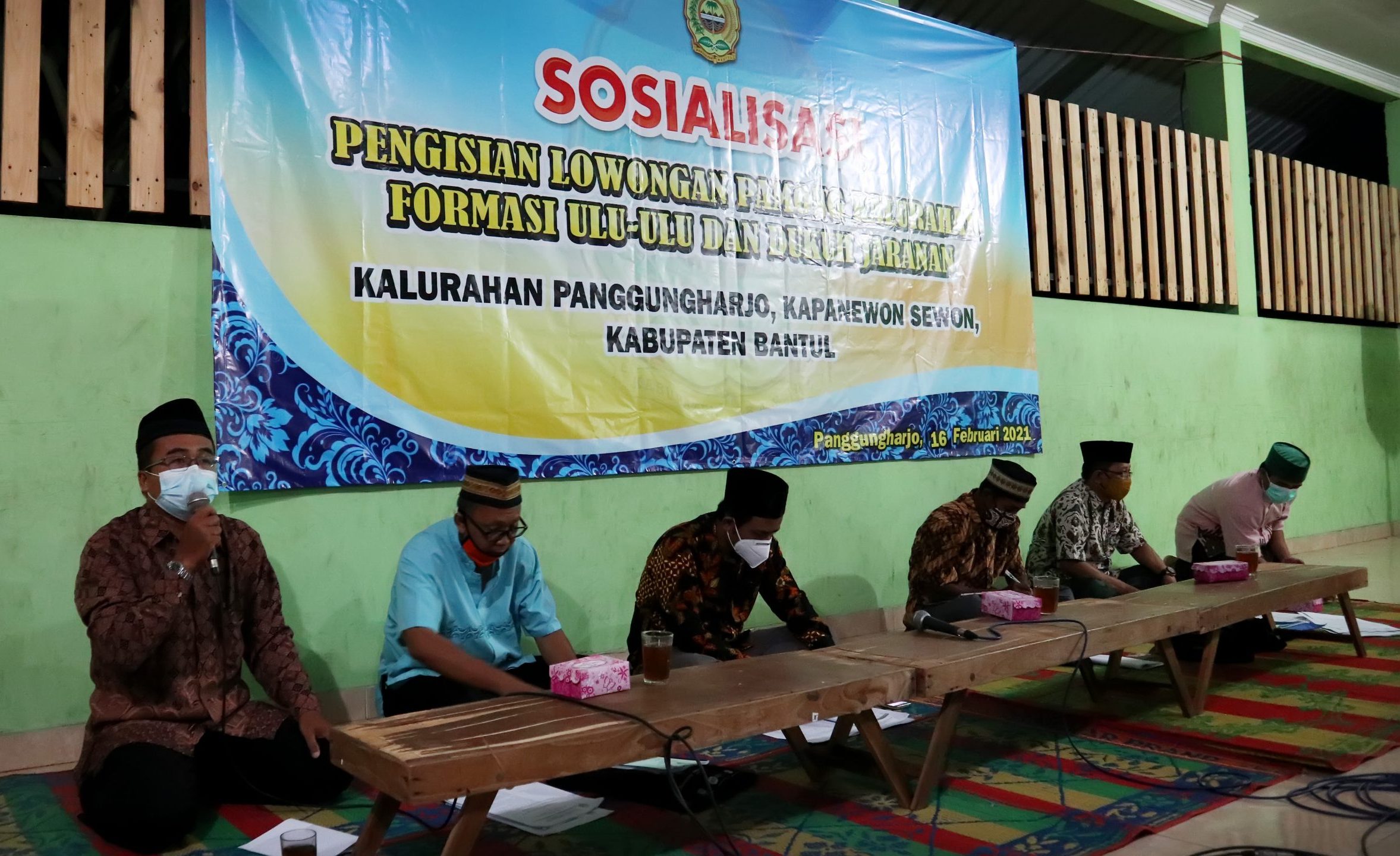 Sosialisasi Lowongan Jabatan Ulu-ulu dan Dukuh Jaranan