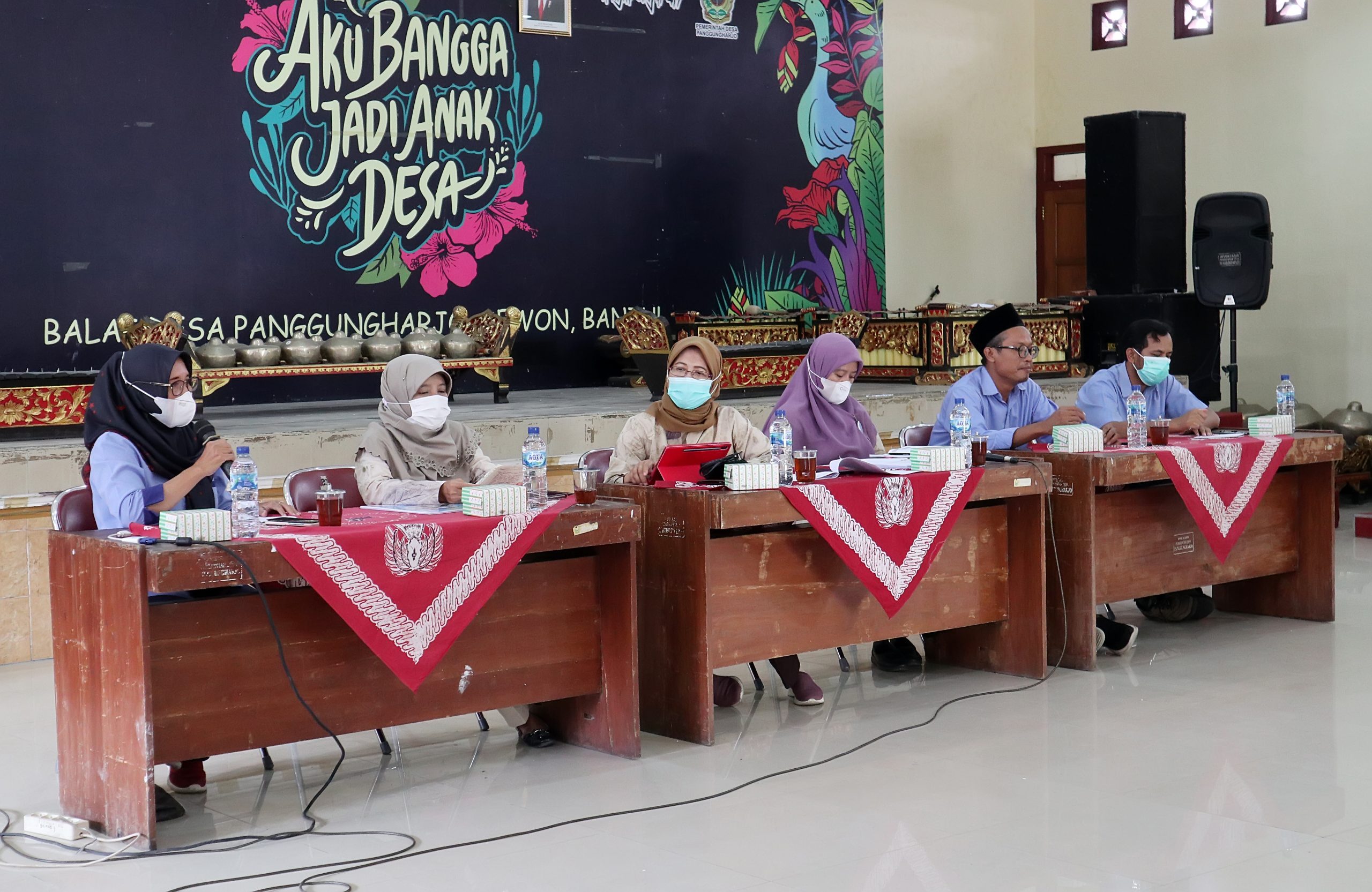 Monev Desa Pangan Aman di Kalurahan Panggungharjo