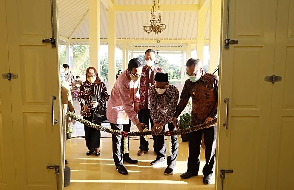 Gubernur DIY Meresmikan Balai Budaya Panggungharjo