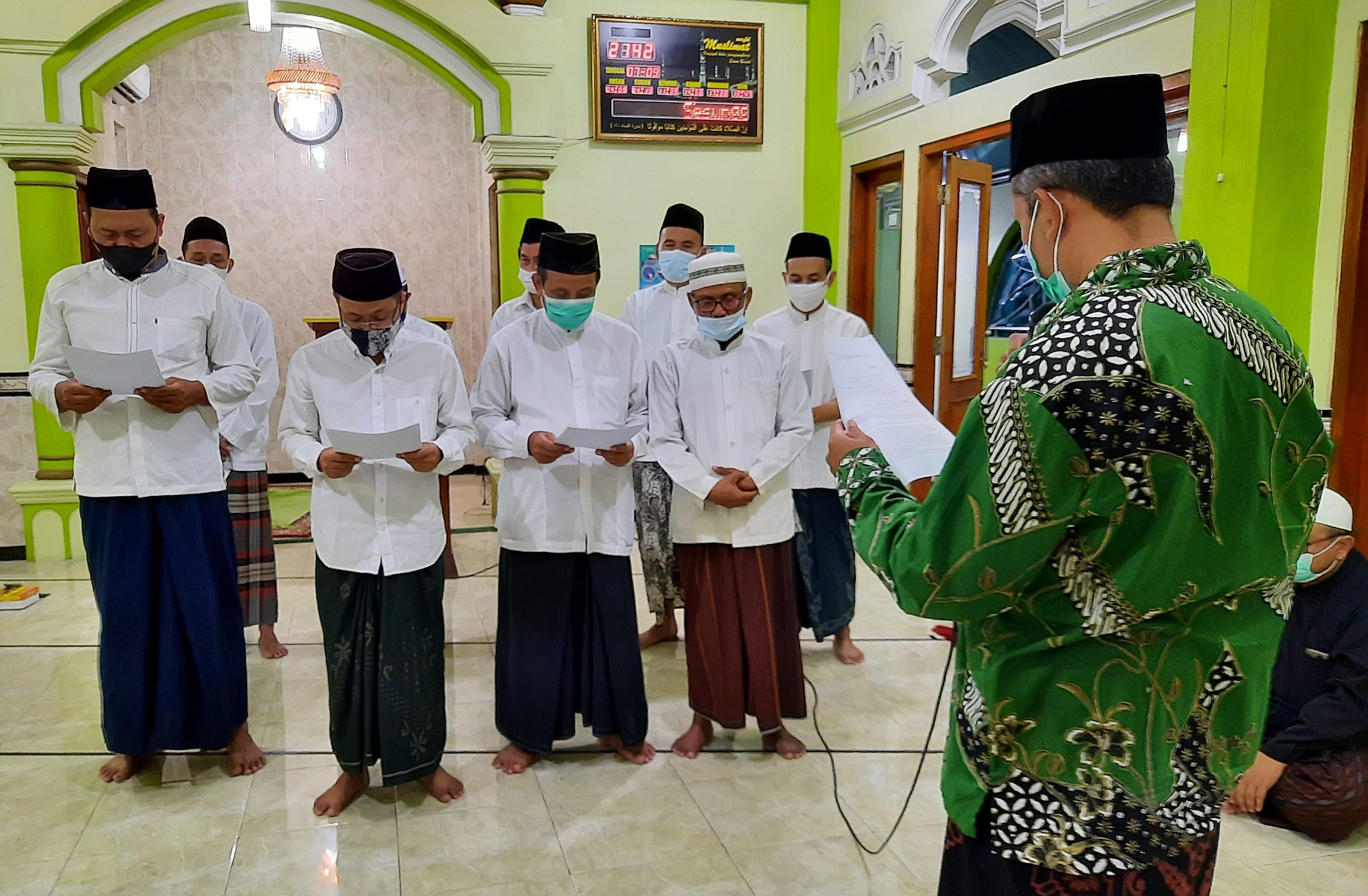 Takmir Masjid Muslimat Dilantik