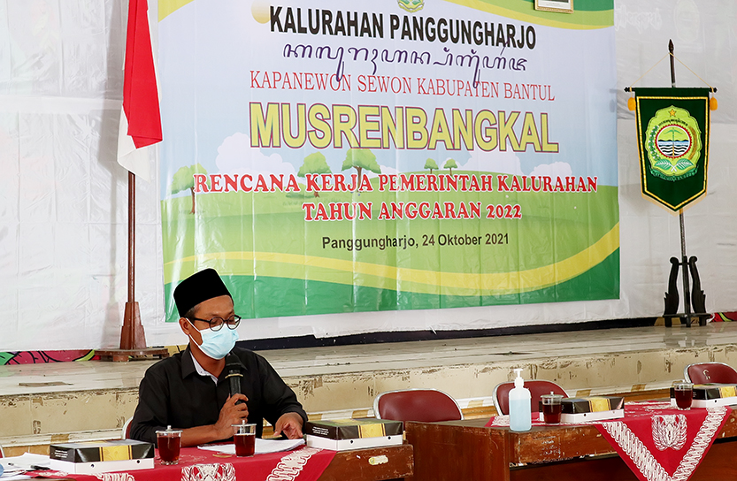 Musrenbangkal Panggungharjo : Balai Budaya Karangkitri Poros Kebangkitan Kalurahan
