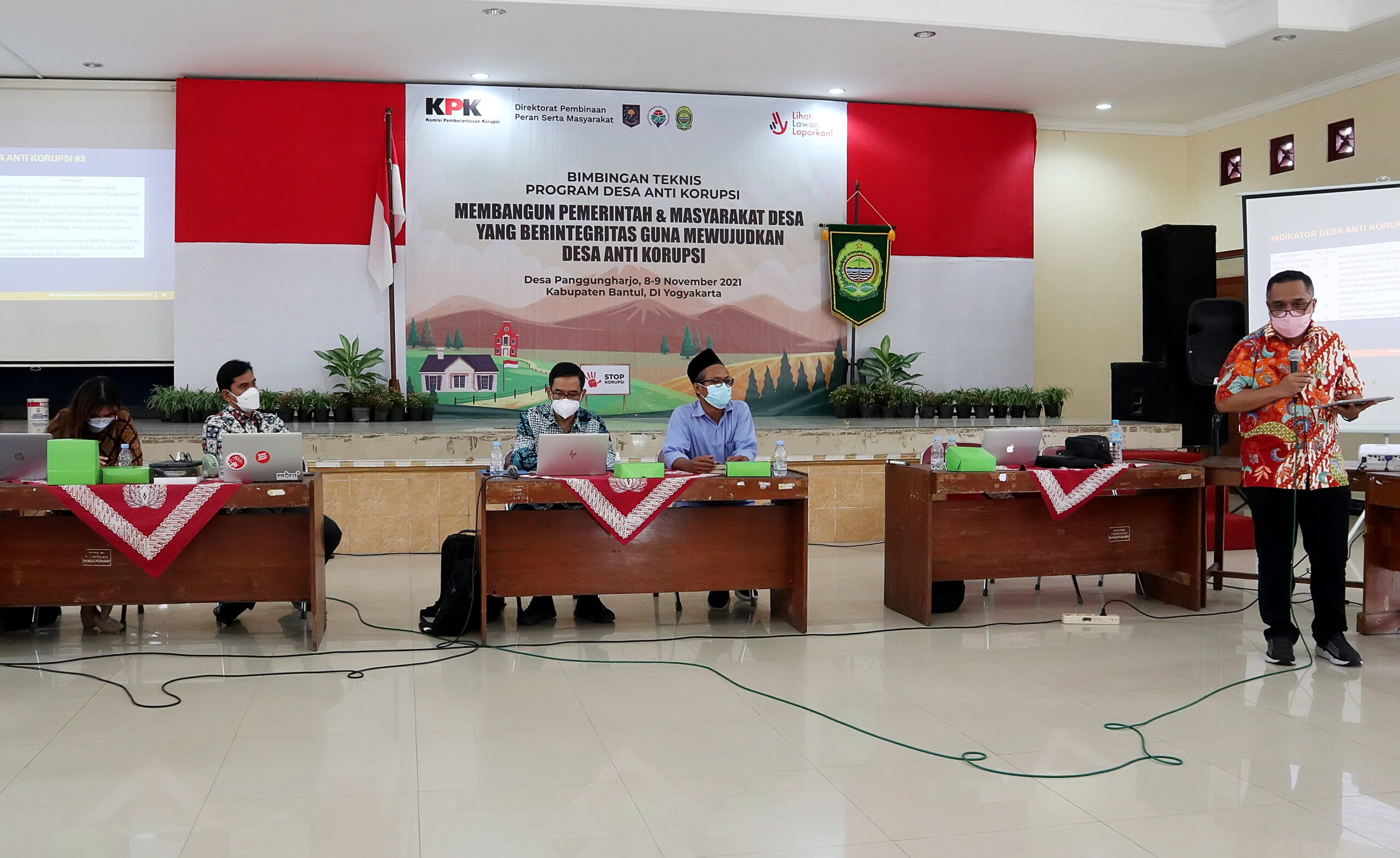KPK RI : Panggungharjo Jadi Percontohan Desa Anti Korupsi