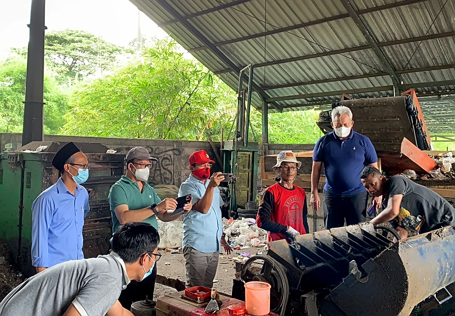 Bupati Banyumas Kunjungi KUPAS Panggungharjo