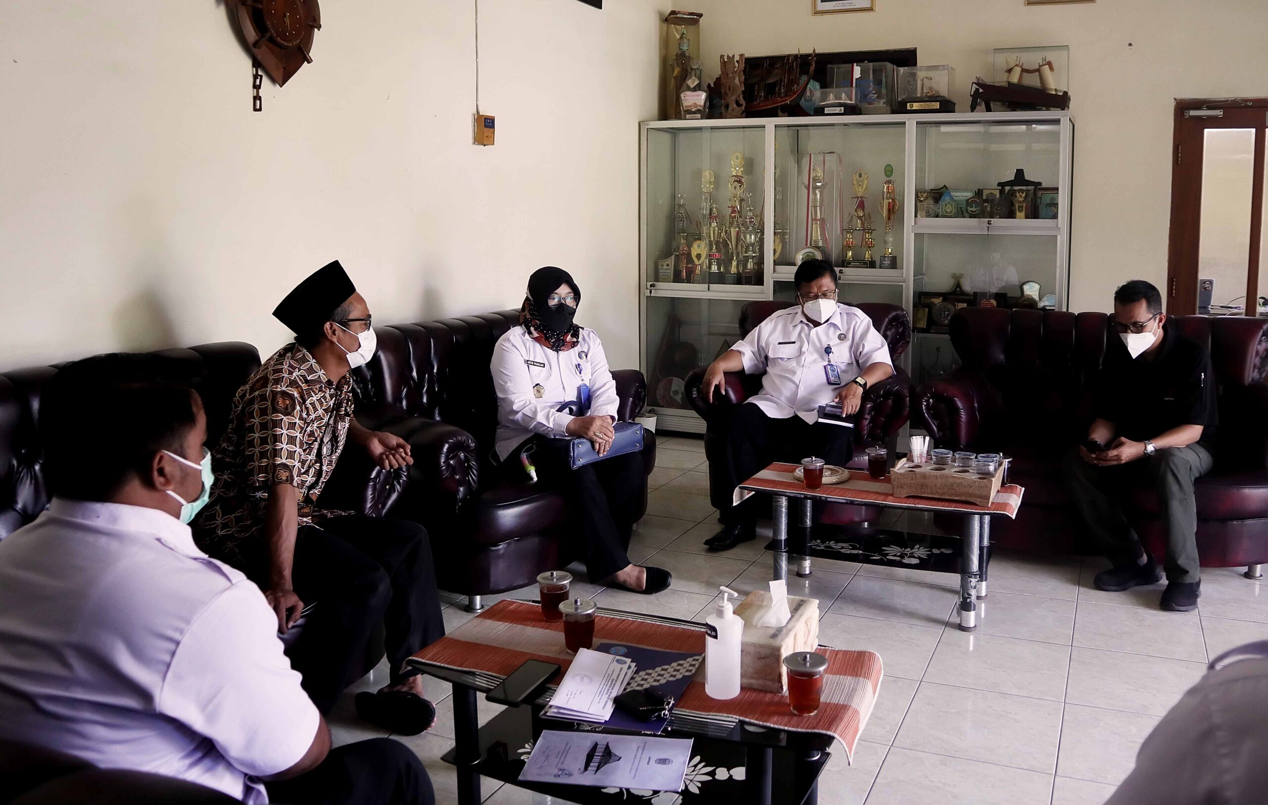 Silaturahmi Kepala BNNK Bantul untuk Program IBM