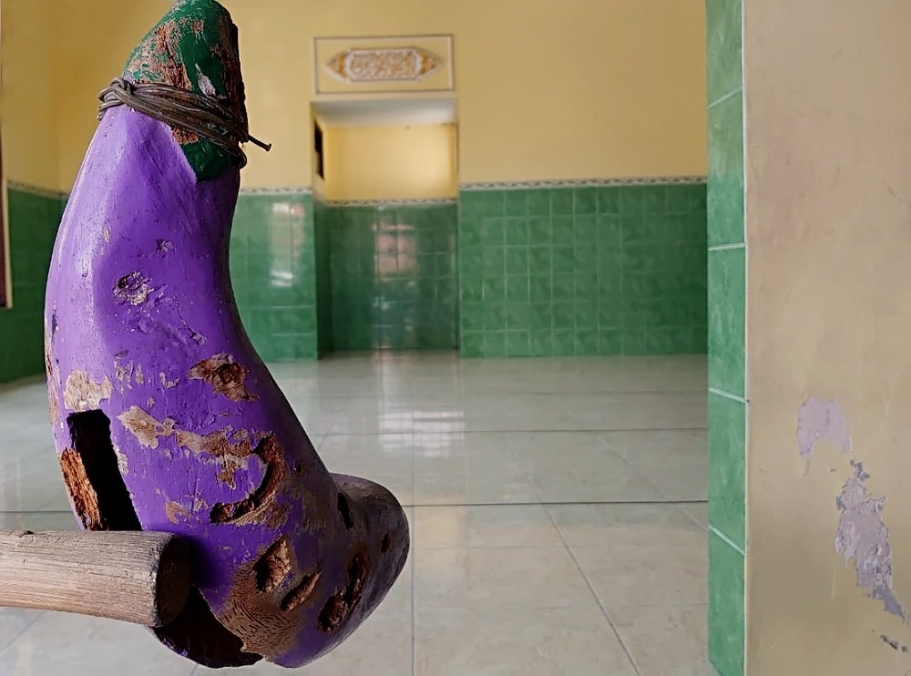 Eksistensi Kentongan di Mushola Abdul Hamid Kalurahan Panggungharjo