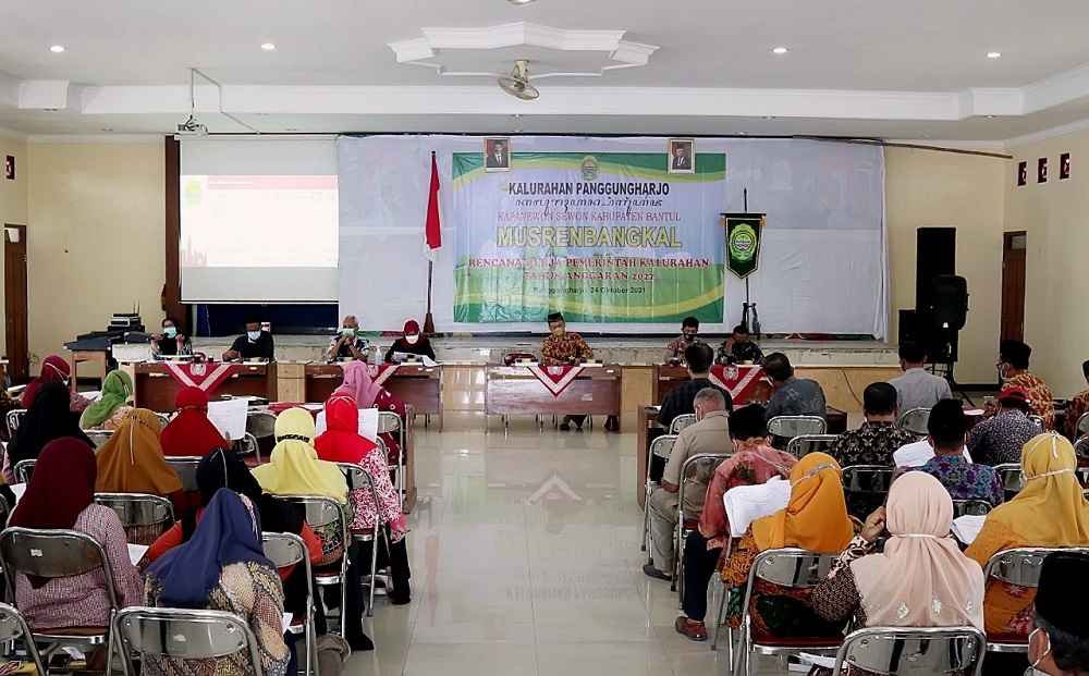 Reformasi Birokrasi Menjadi Program Prioritas dalam Struktur APBKal Panggungharjo