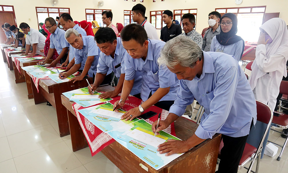 Panggungharjo Ikuti Deklarasi Padukuhan Ramah Anak