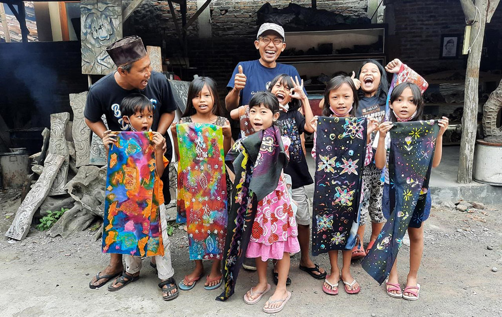 BUMDes Panggung Lestari Kolaborasi dengan Omah Kreatif Dongaji