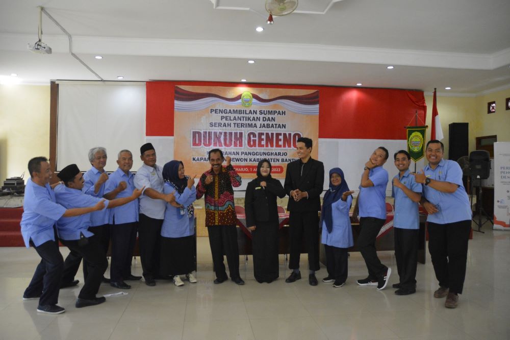 Pengambilan Sumpah, Pelantikan dan Serah Terima Jabatan Dukuh Geneng