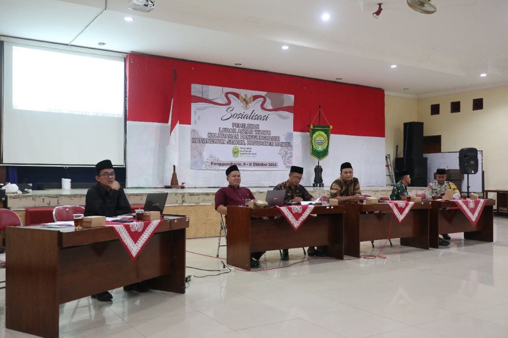 Pemilihan Lurah Antar Waktu Kalurahan Panggungharjo
