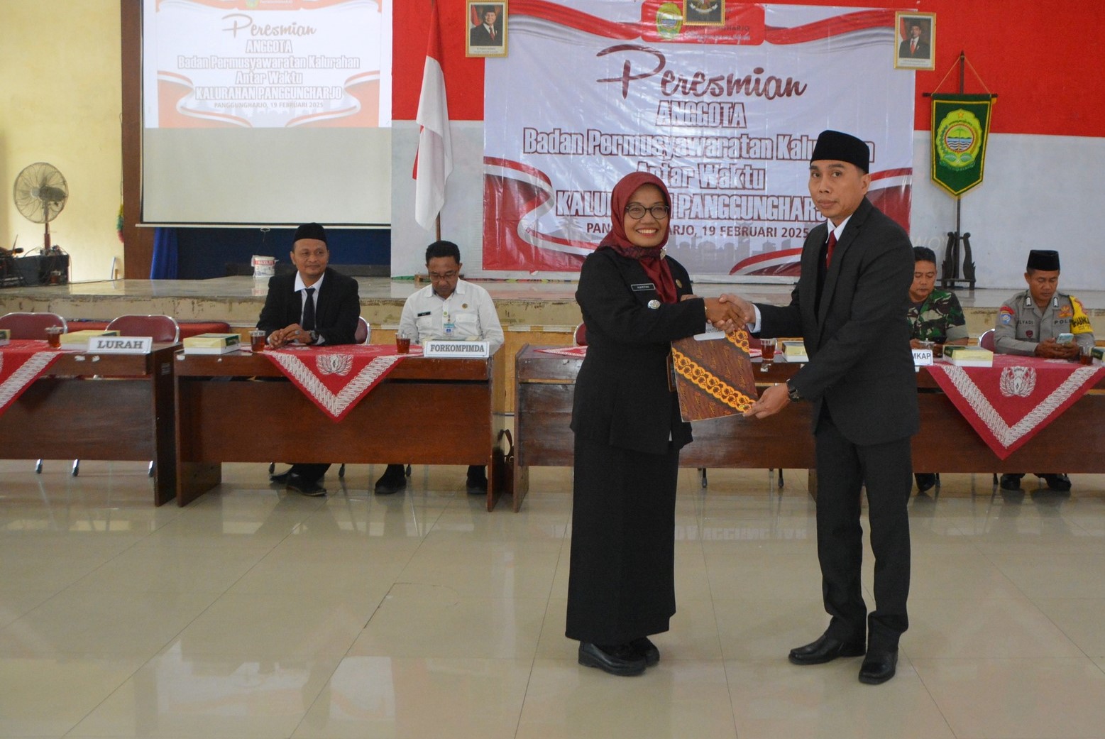 Brury Resmi Jadi PAW Anggota Bamuskal