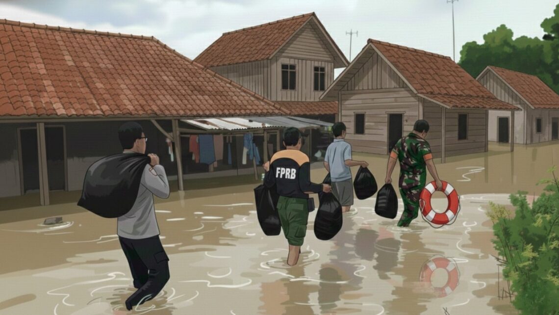 Curah Hujan Tinggi, Warga Panggungharjo Diimbau Amankan Dokumen Penting Pribadi