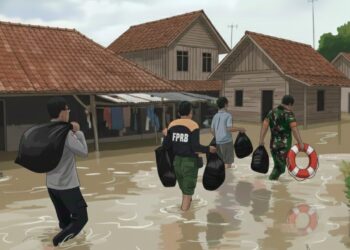 Curah Hujan Tinggi, Warga Panggungharjo Diimbau Amankan Dokumen Penting Pribadi