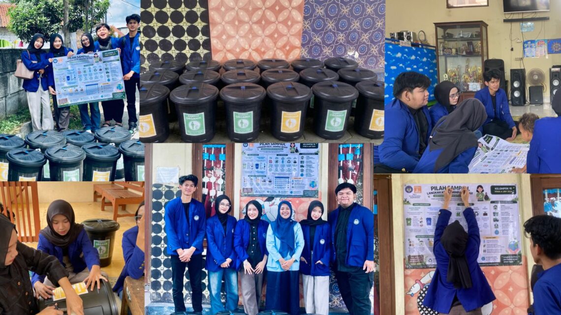 Sejumlah Mahasiswa PPKn Universitas Negeri Yogyakarta Laksanakan Program Optimalisasi Ruang Publik di Krapyak