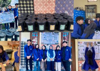Sejumlah Mahasiswa PPKn Universitas Negeri Yogyakarta Laksanakan Program Optimalisasi Ruang Publik di Krapyak