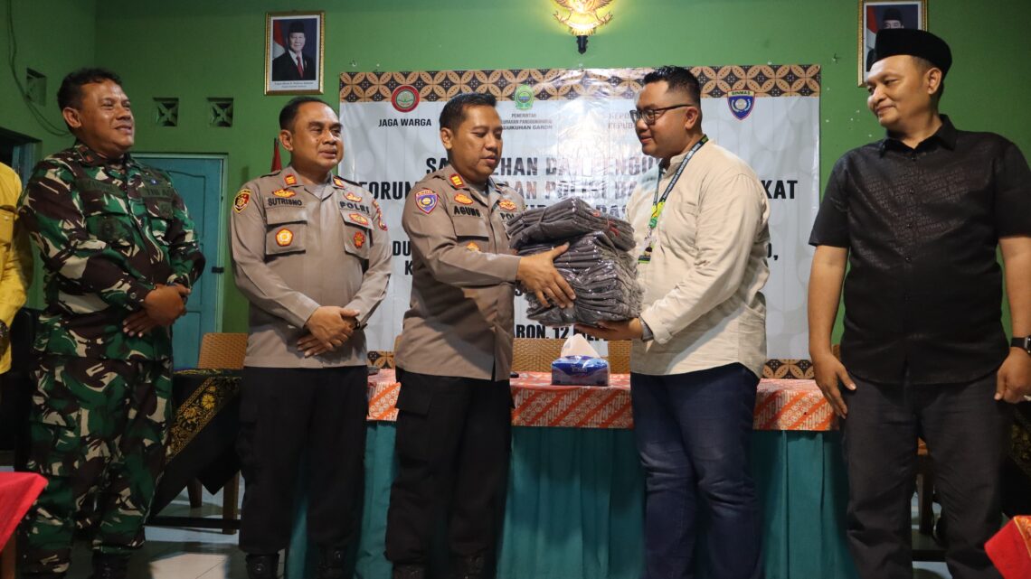 FKPM Garon Dikukuhkan Perkuat Keamanan Sewon