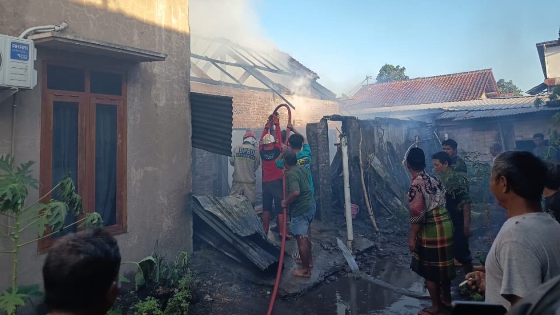 Rumah Suwardi terbakar di Garon, Panggungharjo